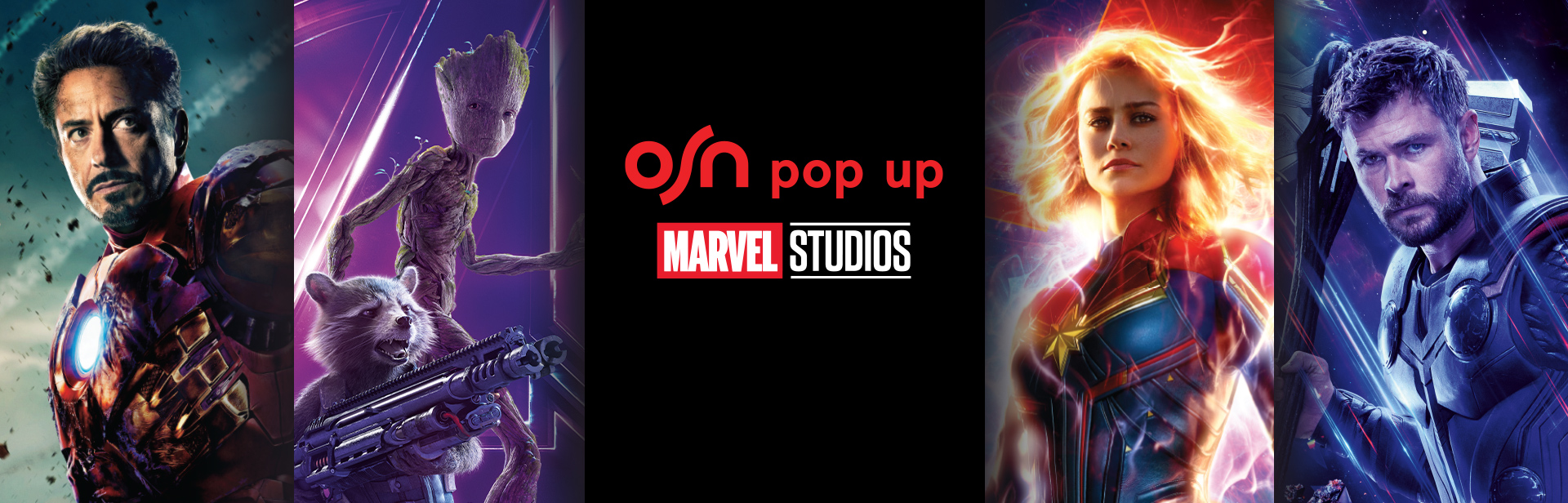 Marvel-ous Movies on OSN Pop Up