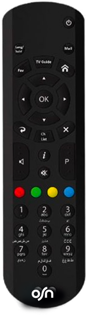 OSN Plus HD Wi-Fi Box Remote